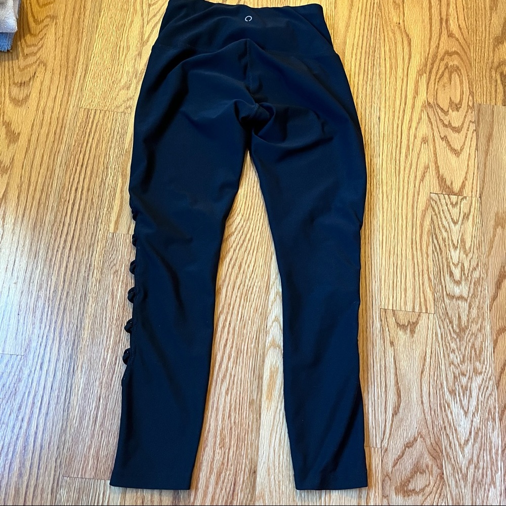 Skora Side Loop Lattice Leggings Size Xs - image 2